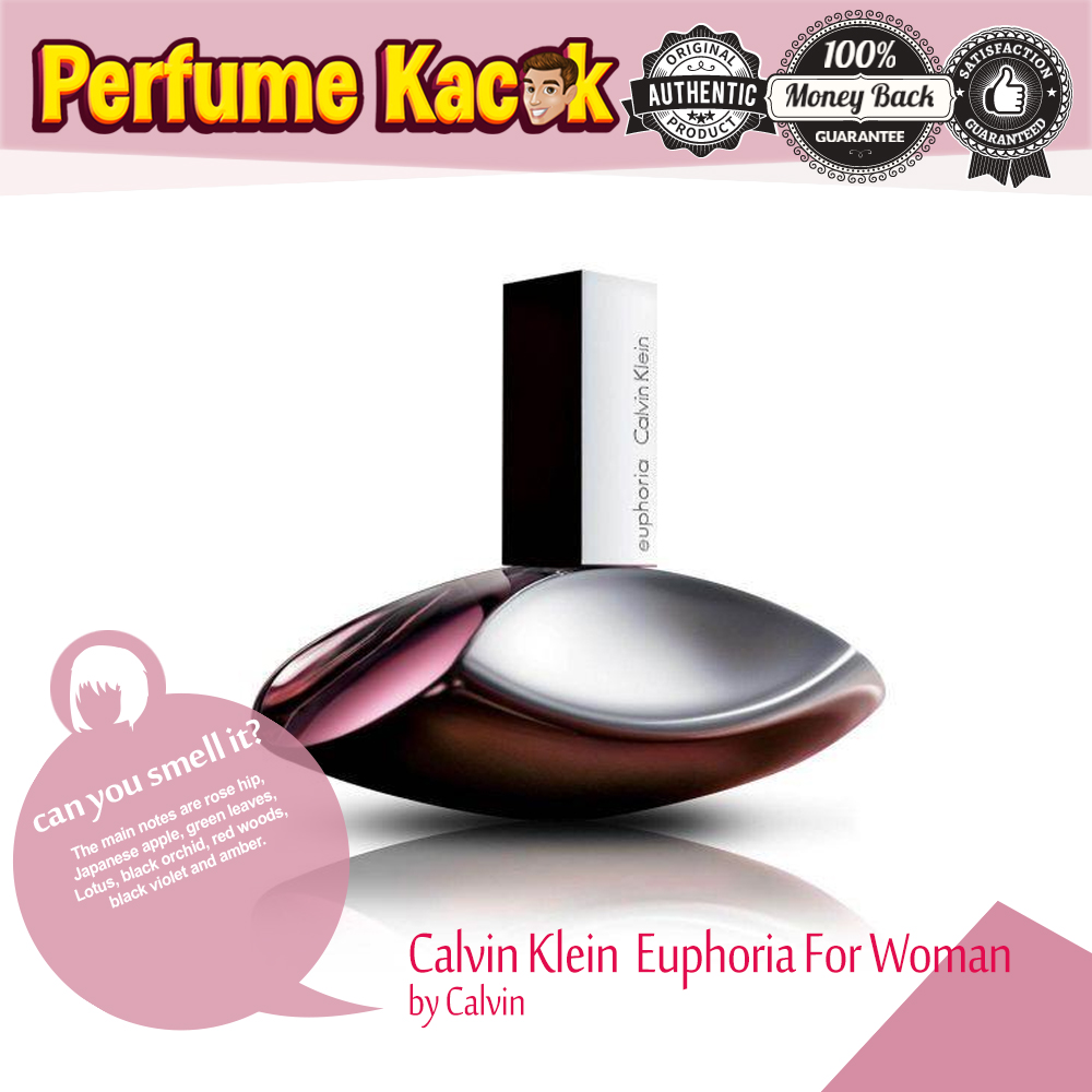 CALVIN KLEIN EUPHORIA FOR WOMEN 100ML BY CALVIN KLEIN • Perfume Kacak